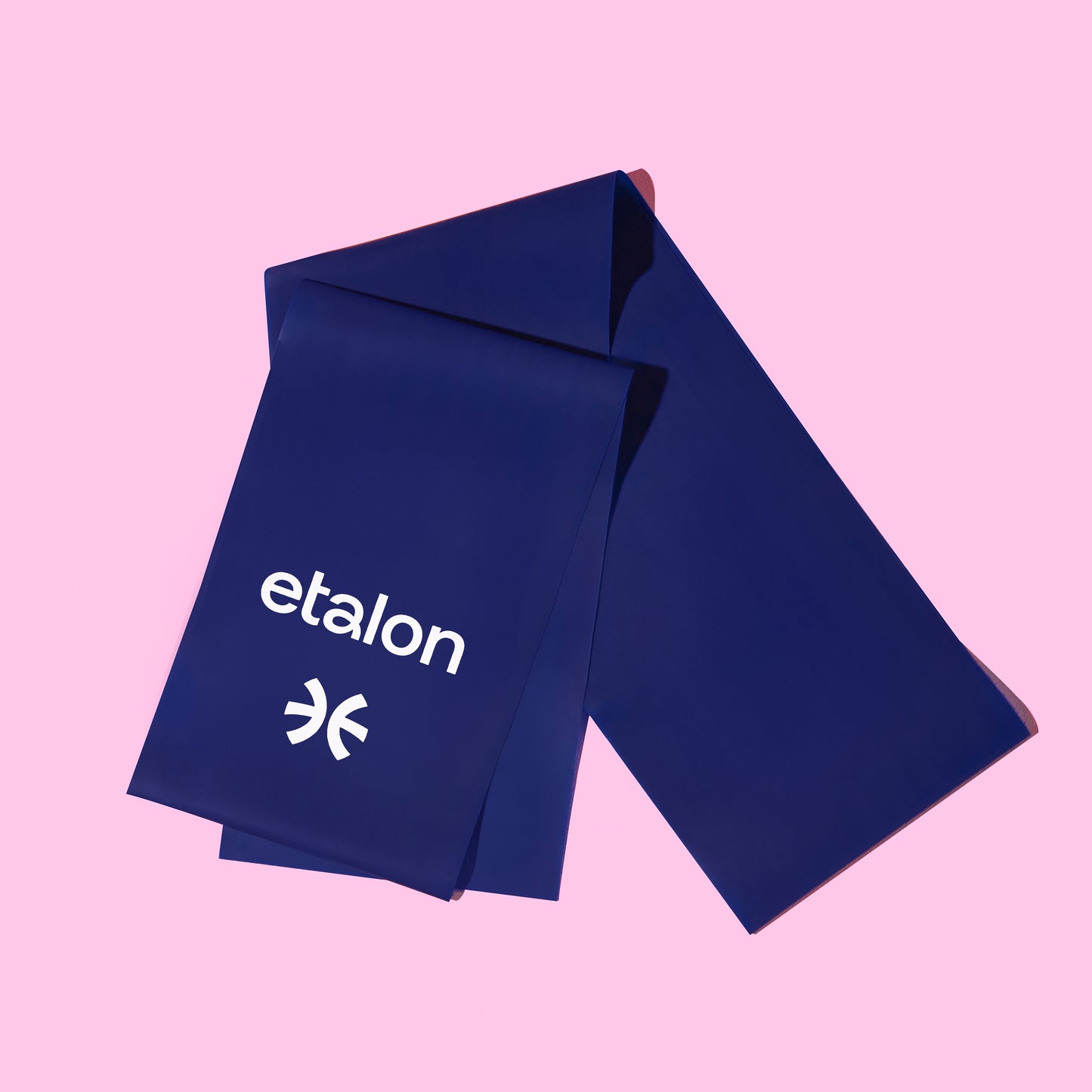 A blue Etalon body posture band, ideal for stretching and strength exercises.