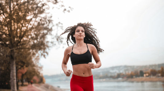 woman working out
